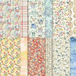 Stampin’ Up! Rings Of Love Designer Series Paper 12x12 Retired Rare NWT.